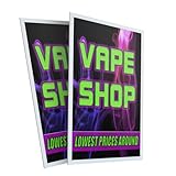 SIGNMISSION CSB-2436-2PACK-VapeShopLowestPricesAroun