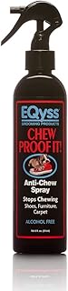 EQyss Chew Proof It! Anti-Chew Spray - Stop Your Pet from Chewing Shoes, Furniture, Carpet, all Surfaces - Safe for Indoor & Outdoor Use, Non-Staining