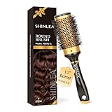 Round Hair Brush for Blow Drying, Aluminium Curly Hair Brush, Hairbrushes for Women Professional Curling, Straightening, Add Volume and Shine (1.7 inch Barrel, 2.5 inch with Bristles)
