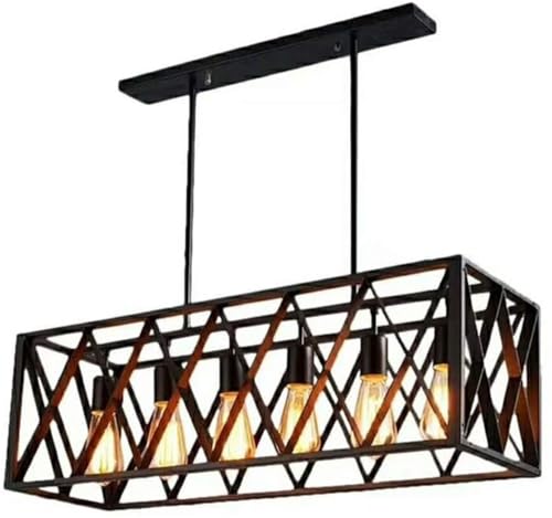 Lampe d'îlot ferme moderne 30,7 po pour éclairer grande table