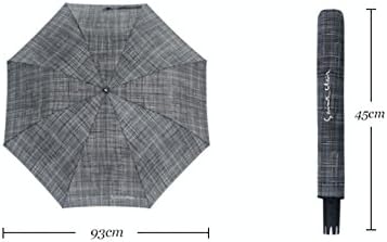 Saint Clair SC2-18 2 Folding Prima Automatic Open Umbrella (Black)