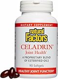 Natural Factors - Celadrin Joint Health 350mg, Supports Healthy Joint Function, 90 Soft Gels