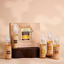 Aromafume Spiritual Awareness – Resin Natural Mist Gift Set 5 x 50ml/0.17oz | Frankincense, Benzoin, Copal, Frankincense+Myrrh | Made with Pure extracts | Non-Alcoholic, Non-Toxic & Vegan