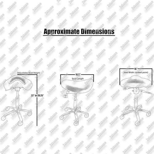 2xhome ergonomic rolling saddle stool chair reviews