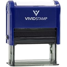 Certified Copy Self Inking Rubber Stamp Blue Ink - Large