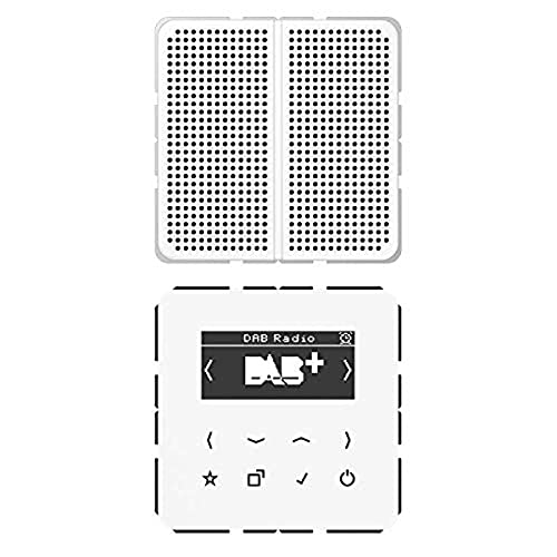 Radio DAB+ kit mono S CD parfait pour réveiller votre cuisine en musique blanc alpin