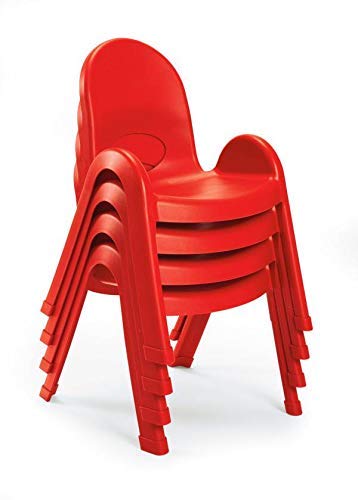 Amazon.com: Angeles Value Stack Kids Chairs - 4 Pack