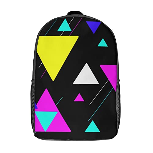 Sac à dos imprimé en 3D motifs géométriques pour écoliers et jeunes enfants