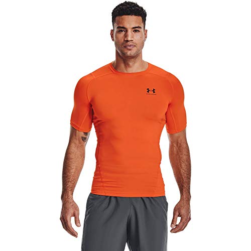 Image of Under Armour Men's UA HG Armour Comp SS Short Sleeve Functional Shirt Quick Dry T-Shirt with Compression Fit