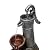 Alpine Corporation ZEN403S Indoor/Outdoor Floor Vintage Farmhouse Barrel Fountain, Rustic Waterfall for Garden, 24", Brown