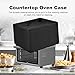 Dust Cover Compatible with Typhur Sync Countertop Smart Toaster Oven Air Fryer Combo,Heavy Duty Nylon Waterproof Covers Case for CHEF iQ MiniOven Countertop Convection Oven,Black