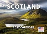 Scotland Calendar 2027 Scottish Gifts Monthly Wall Calender 12 Month