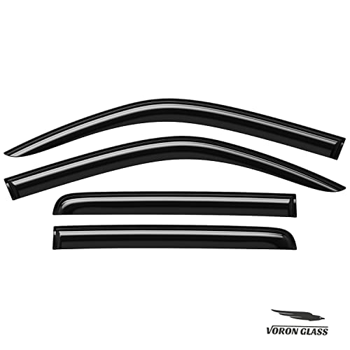 Voron Glass Tape-on Extra Durable Rain Guards for Nissan Frontier 2022-2026 Crew Cab, Window Deflectors, Vent Window Visors, 4 Pieces - 100912 by Voron Glass - Used condition - Image 9