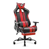 Soontrans High-Back Gaming Chair for E-Sports Gamer Chair Computer Chair with Height Adjustment...