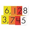 Teacher Sensational Math - 4-Value Whole Numbers Place Value Cards Set