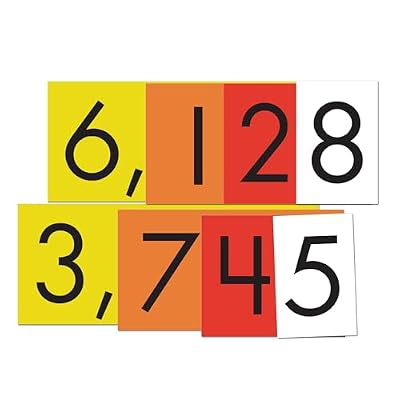Teacher Sensational Math - 4-Value Whole Numbers Place Value Cards Set