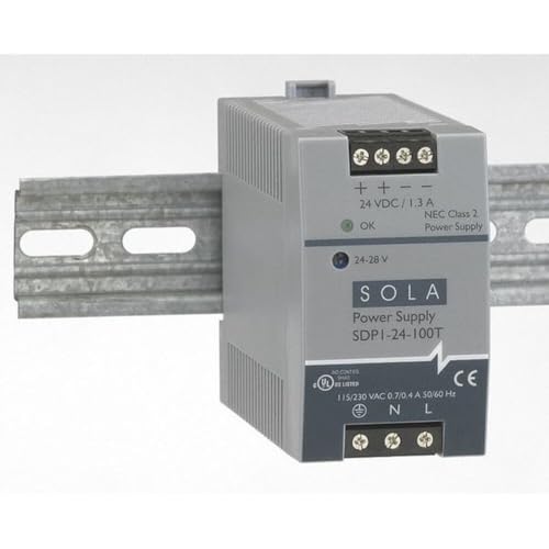 Sola/Hevi-Duty SDP1-48-100T DC Power Supply, 48-56 VDC, 1 Amp, 47-63 Hz