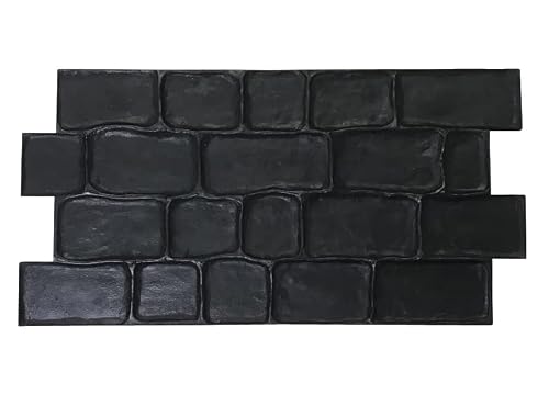 Multicrete Imprinted Concrete Mats Decorative Concrete Stamps - Country Cobble (Floppy)