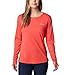 Produktbild Columbia Damen Skiff Guide Strickpullover mit Langen Ärmeln Wanderhemd, Roter Hibiskus, Small