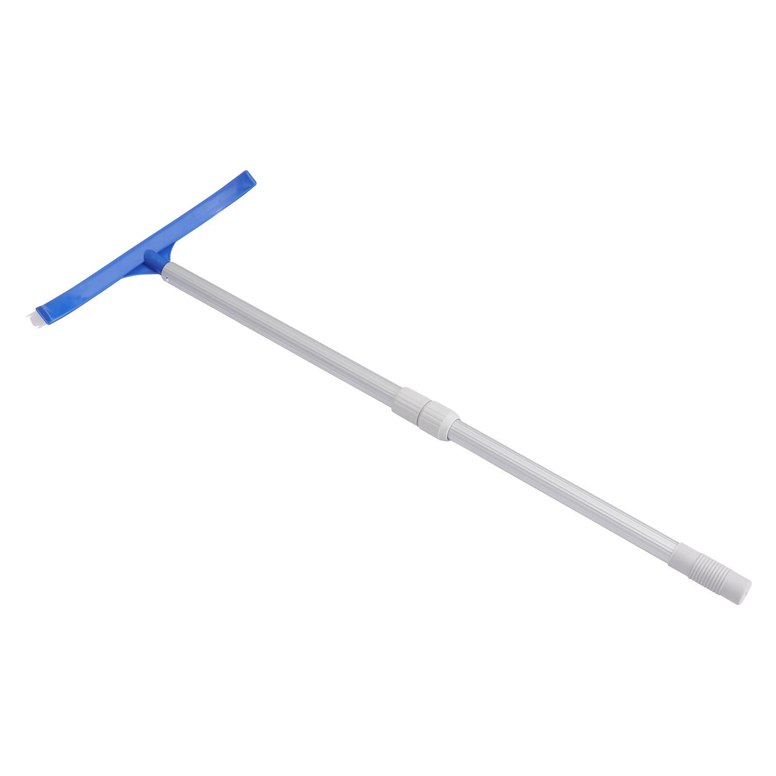 Cepillo de Limpieza para Piscina Azul Abs para Suelos y Paredes | Mango Firme, Mano Portátil, Barrido de Suciedad Delicada, Uso Exterior