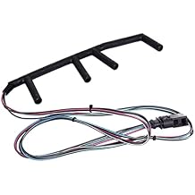 4 Wire Diesel Glow Plug Wiring Harness 038971220C Compatible with 2002-2003 VW TDI 2002-2003 VW New Beetle TDI 2002-2003 VW Golf T