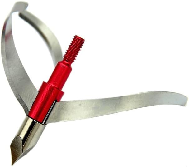 10pcs Stainless Steel Archery Arrow Points with 6.2mm Thread for Outdoor Use, Compatible with Aluminum Inserts