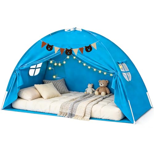 Kinderzelt Indoor Spielzelt Kinder Groß, 195 X 98 X 125 cm...