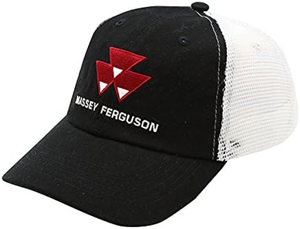 Massey Ferguson Black \u0026 White Mesh Hat 