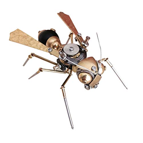 Rompecabezas de metal 3D de abeja grande con piezas de acero inoxidable para armar