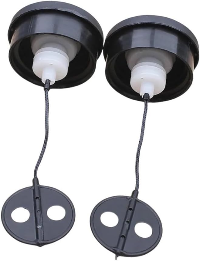 2PCS Fuel Cap Fit For Stihl FS38 FS45 FS46 FS48 FS55 FS56 FS75 FS80 FS81 FS85 FS120 FS200 FS250 FS300 Lawn Mower
