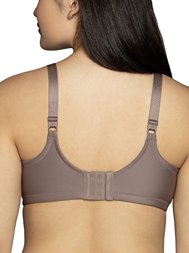 Vanity Fair Womens Full Figure Beauty Back Smoothing Bra, Wirefree - Walnut, 42D Us #TOP2