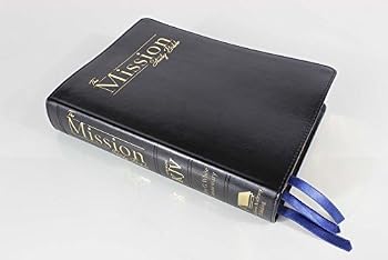 Imitation Leather KJV Color Study Bible with Ellen White Comments Large Print by Mission Publishing Book