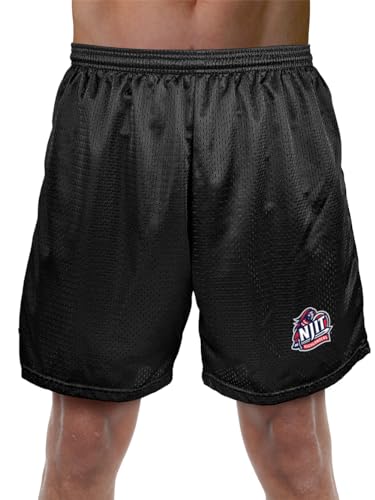New Jersey Institute of Technology Primary Logo Shorts 7" Inseam, Black, S
