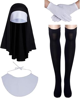 Fartoni Velo Monja Para Disfraz De Monja Adulto O Mujer. Velo+Babero+Guantes+Medias Accesorios Disfraz Religioso Halloween. Terror O Miedo Complementos Para Disfraces Halloween. | Ya disponible en tu tienda friki favorita! En mundofriki.es! Fartoni Velo Monja Para Disfraz De Monja Adulto O Mujer. Velo+Babero+Guantes+Medias Accesorios Disfraz Religioso Halloween. Terror O Miedo Complementos Para Disfraces Halloween. | Ya disponible en tu tienda friki favorita! En mundofriki.es!