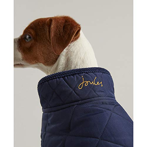 Rosewood Joules Hundemantel, gesteppt, Größe S, Marineblau
