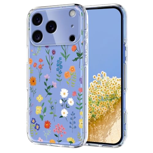 Coque silicone floral iPhone XR transparente et antichoc