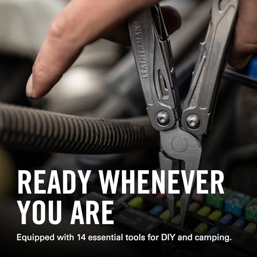 LEATHERMAN, Wingman Multitool with Spring-Action Pliers and Scissors, Stainless Steel