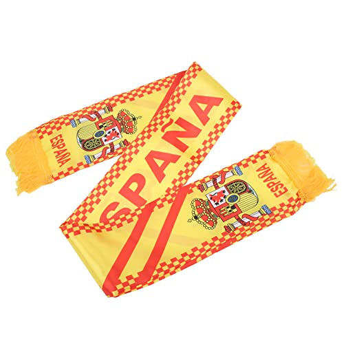 Zerodis Cachecol de futebol da Copa do Mundo de 2022, lenço de futebol para presente íntimo copa do