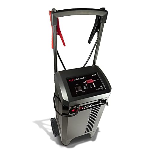 Schumacher SC1400 Battery Charger and Engine Starter – 200 Amp/300 Amp, 6V/12V - for SUVs, Trucks and Other Large Vehicle Batteries