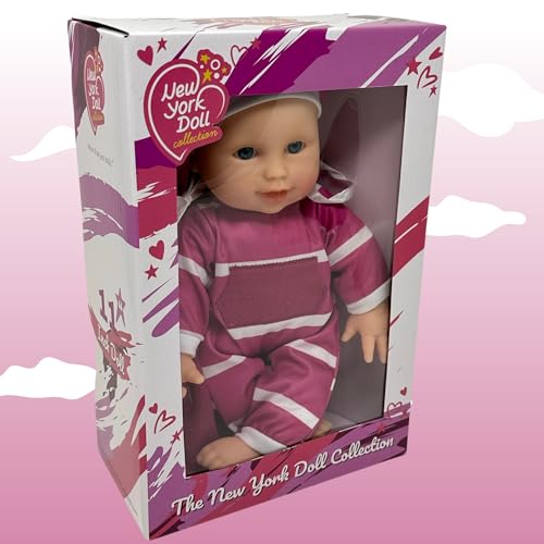Image of The New York Doll Collection 11 Inch Soft Body Baby Doll In Gift Box - Baby Doll Toy For Kids, Boys, Girls And Toddlers With Pacifier Accessory & Blanket Included