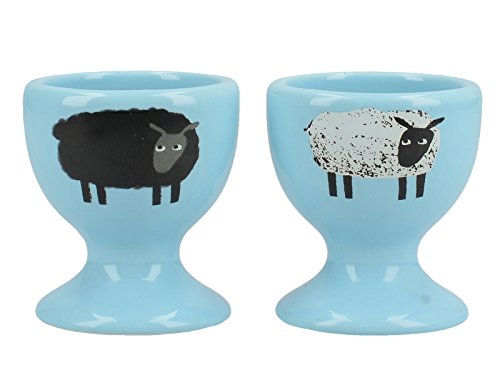 CREATIVE TOPS Set von 2 Eierbecher, Keramik, Multi/Farbe, 5 x 13 x 8,7 cm Cover