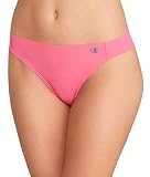 Champion Women's Absolute Thong, Melon Punch Pink, X-Large