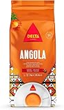 Delta Cafés - Café en Grano Angola - 1 Kg - Intensidad 13 - Notas Dulces: Caramelo, Azúcar Quemado y Vainilla