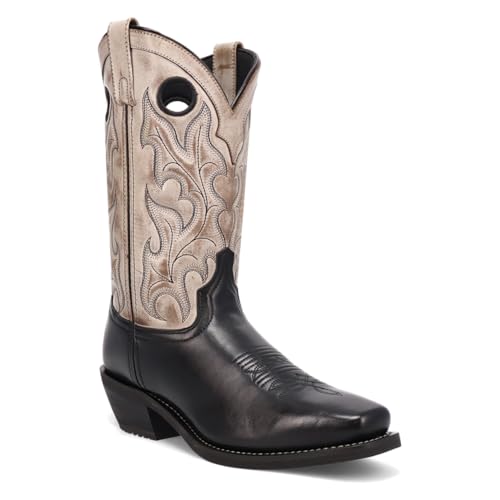 Image of Laredo Black Westgate Men's Leather Western Boots 70004