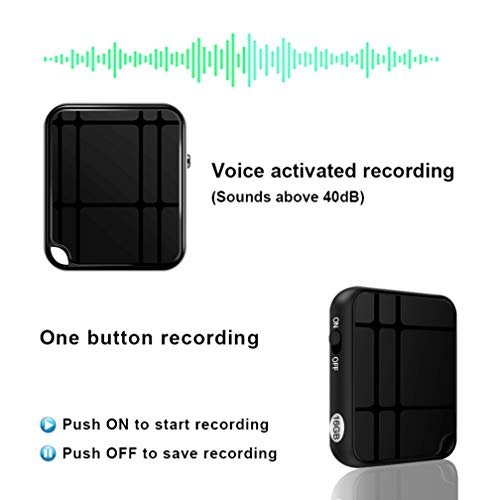 Voice Recorder, 16Gb Voice Activated Recorder With 284Hours Recording Storage, Portable Recording Device For Meetings Lectures Interviews Classes Concert, Hd Recording Device #TOP2