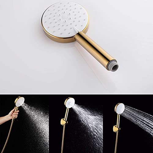 Cabezal de ducha portátil ABS con 3 modos de rociado miniatura 2