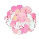 Paillettes rondes de 10 mm - Ces paillettes sont fabriquées en plastique robuste et ont un diamètre de 10 mm. Ils sont incassables et résistants aux déchirures.