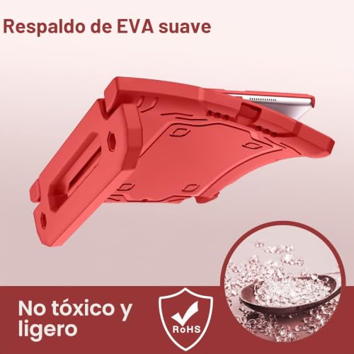 Funda Infantil para iPad Mini 5 4 3 2 1 JETech Roja con Protector de Pantalla 4