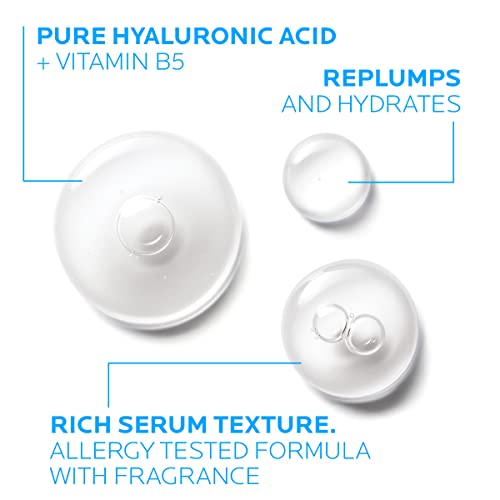 La Roche-Posay Hyalu B5 Pure Hyaluronic Acid Serum For Face, With Vitamin B5, Anti-Aging Serum For Fine Lines And Wrinkles, Hydrating Serum To Plump And Repair Dry Skin, Safe On Sensitive Skin #TOP2