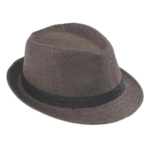 Unisex Trendy Panama Straw Hat Casual Fashion Beach Sun for